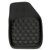 Front & Rear 5 x Black PU Leather All Weather Car Floor Mats