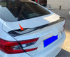 Honda Accord Sedan Rear R Style Spoiler Wing Glossy Black (2018-2022)