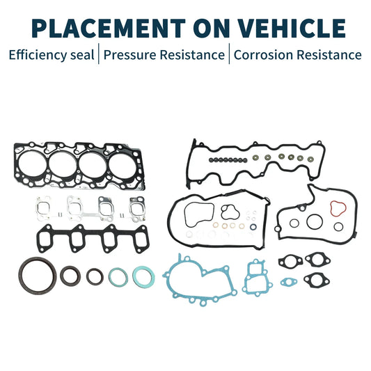 Cylinder Head Gasket Kit for Toyota 2C