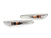 BMW E46 2D & 4D (1999-2003) - Clear 2 x Bulbs Side Marker Lights