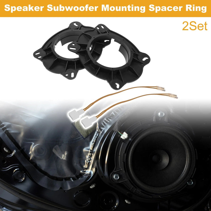 Toyota Camry Speaker Spacer Ring / 2 x / Tweeter Adaptor (2006–2017)