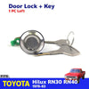 Cylinder Door Lock Safety Key LH Fits Toyota Hilux RN30 RN40 Pickup 1978-83 D08