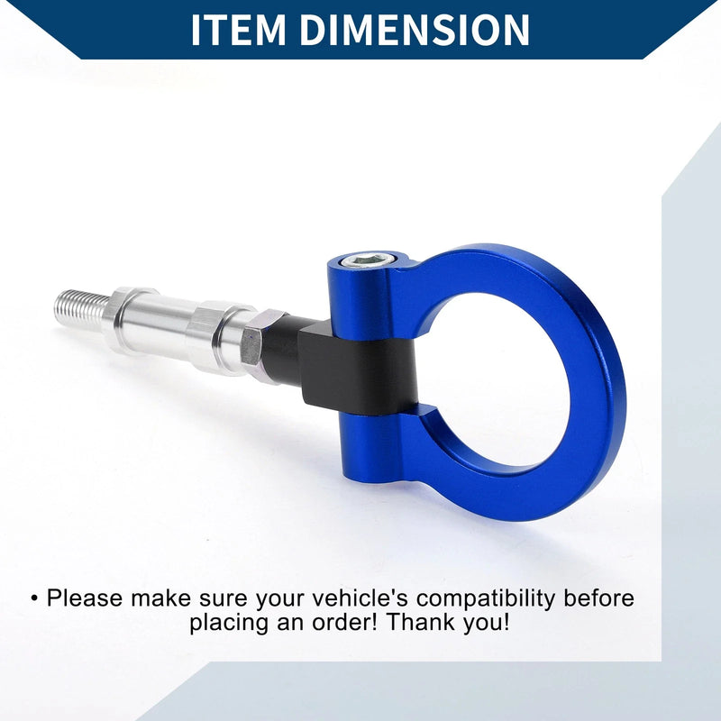 Honda S2000 (2000-2009) - Metal Towing Hook, Blue Tow Hook Ring 23.0cm