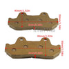 Honda CBR 500 600 VFR 400 NC21 / CBR 400 NC23 Rear Brake Pads (1986-1990)