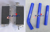 KTM 125 / 200 / 250 / 300 SX / EXC / MXC Aluminum Radiator & Orange Hose (2008-2013)