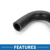 BMW 740Li (2013 - 2015) Rubber Black Radiator Hose 1 Pc