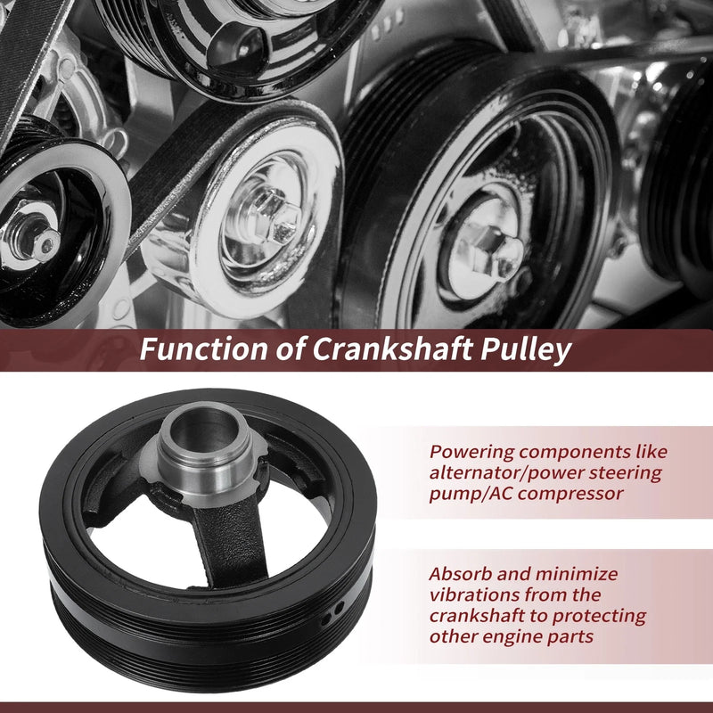 Chevy Buick Hummer Harmonic Balancer Crankshaft Pulley