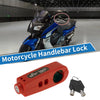Motorcycle Lock / Universal / Handlebar Throttle Grip Red