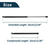 Jeep Grand Cherokee, Dodge Durango Hood Lift Supports (1999-2004)
