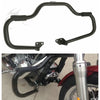 Harley Dyna 1 1/4" Black Mustache Engine Guard Crash Bar (2006-2023)