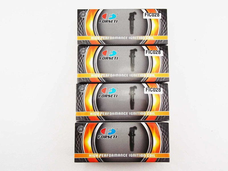 YAMAHA YZF-R7 4 x FORSETI Ignition Stick Coil Spark Plug Caps (1999)