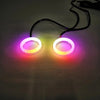 Car 100MM RGB Phone Control Angel Eye Halo Rings Headlight DRL