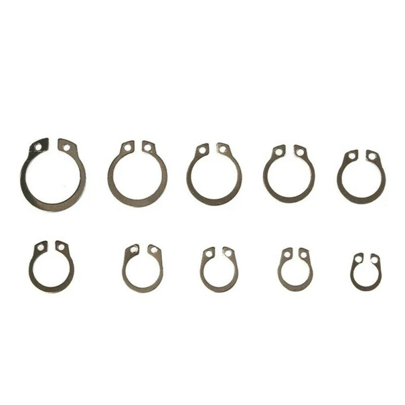Universal 100Pcs/Set External Circlip Retaining Ring