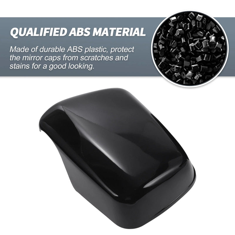 Lexus RX300 Rearview Mirror Cover Overlay Gloss Black (1999-2003)