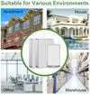 Home Self-Powered IPX7 Waterproof Wireless Doorbell Chime