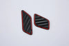 Audi Q5 Carbon Fiber Front Upper Air Vent Outlet Frame Cover Trim (2018-2022)