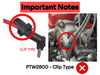 Toyota Starlet Turbo EP82 1.3 4EFTE Ignition Lead Plug Wire (89-94)