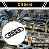 Make Model Oil Seal / 40x50x7mm 5 Pcs / Seal Ring Shaft Seal NBR Rubber