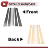 Lexus LX (1998-2007) Carbon Fiber Black 6 Pcs Door Pillar Window Trim