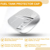 Hyundai Tucson 2021-2025 Gas Tank Flap Chrome Silver Fuel Tank Door Cap