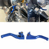 Harley Sportster 3 Finger 5.3'' Brake & Clutch Levers  Blue (2007-2023)