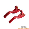 Harley Softail Slim FLSL FXBB Red Brake Clutch Hand Levers (2018-2023)