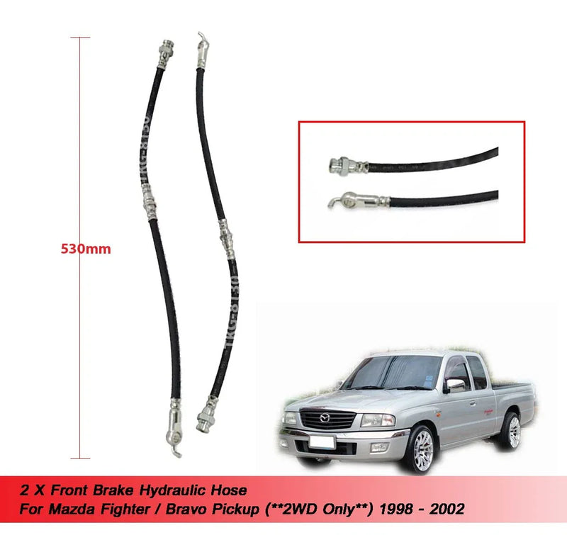 Mazda Fighter / Bravo 2WD Front Brake Hydraulic Hose (1998-2002)