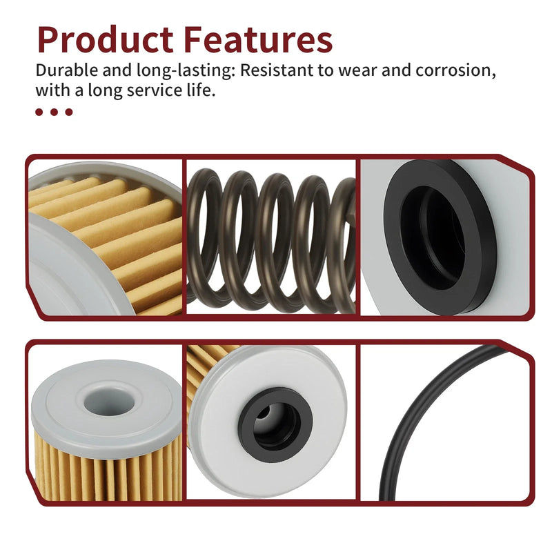 Honda CRF150R CRF150RB 3 x Oil Filter & O-Ring & Spring (2007-2024)