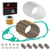 Yamaha XVS650 Clutch Plates w/Gasket Kit