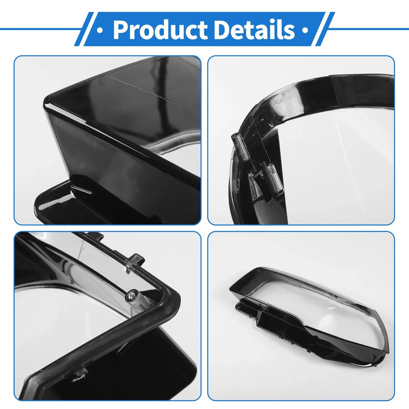 BMW X3 / E83 Front Left Headlight Lens Cover (2004-2010)