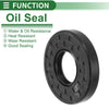 Oil Seal / 32x72x12mm / Seal Ring Rotary Shaft Seal NBR Rubber 5 Pcs