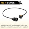 Ford F-150 F-350 F-450 (2000-2006) 1 x Black Engine Knock Sensor