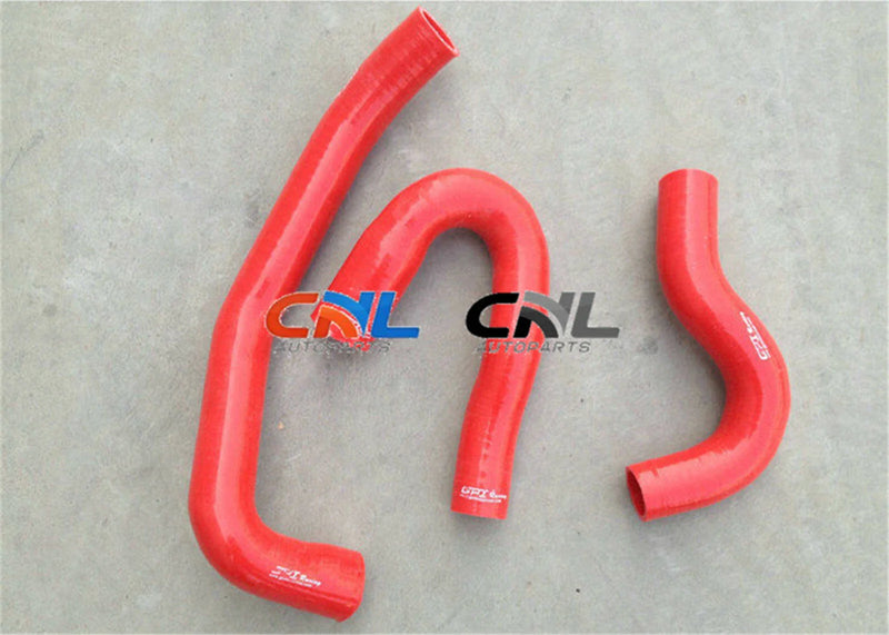 Navara D22-II 3.0 TDi ZD30 Red Silicone Radiator Hose (2001-2006)