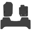 Ford Ranger PX Dual Cab Front & Rear Moulded Rubber Floor Mats (2011 - 2022)