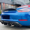 Porsche 718 Boxster 2016-2019 Real Carbon Fiber Rear Trunk Spoiler Wing
