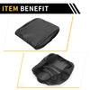 Dodge Ram Microfiber Leather Middle Carbon Fiber Black Armrest Cover