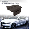 BMW 5 Series (2011-2017) Dark Brown Center Console Cover with Storage Bag