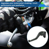 Kawasaki Z750 Adjustable Short Brake Clutch Levers Solid Gray (2007–2012)
