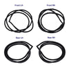 Set 4x Door Rubber Seal Weatherstrip Fits Toyota Corolla KE70 TE71 4D 1979-87