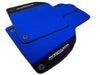 Lamborghini Aventador 2012-2022 with Alcantara Leather Blue Floor Mats