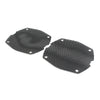 Harley FLH FLHX Black Thin Mesh Speaker Grilles (1998-2013)