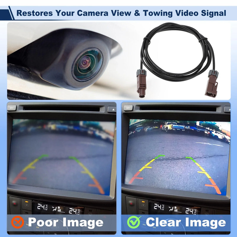 Ford F-250 F-350 Super Duty Reverse Camera Cable Harness (2017-2022)