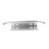 Off-Road Lights Silver Bull Bar Front License Plate Mount Bracket