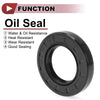 Rotary Shaft Seal 35x60x10mm Black 5 Pcs Oil Seal Nitrile 70 Durometer Rubber