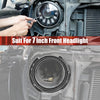 Jeep Wrangler JK 7 Inch Headlight Mounting Bracket Set (2007-2017)
