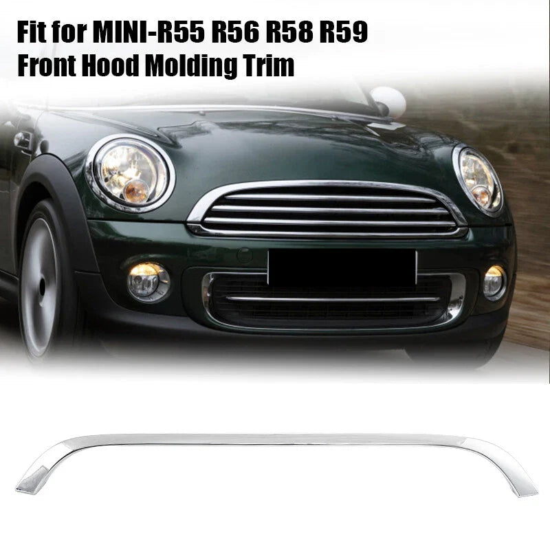 2007-2015 Mini Cooper - Chrome Hood Molding Trim (2007-2015)