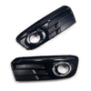 Audi Q5 Front Fog Light Grill Cover 2 x Bumper Lower Grille Bezel (2013-2017)