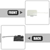 Mercedes-Benz C 350 Front Right Bumper Tow Eye Hook Cover (2012-2015)