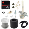 Honda CRF80F CRF100F Fuel Tank Petcock Valve Switch & Air Filter (2004–2013)