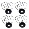 Suzuki GSF600S Carburetor Rebuild Kit Set of 4 w/ Vacuum Diaphragms (1996-2003)
